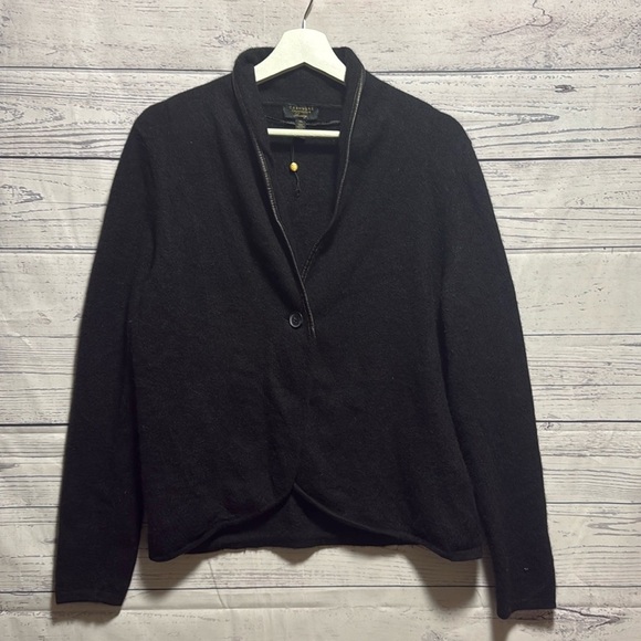 100% Cashmere Cardigan from charter club - Picture 1 of 5